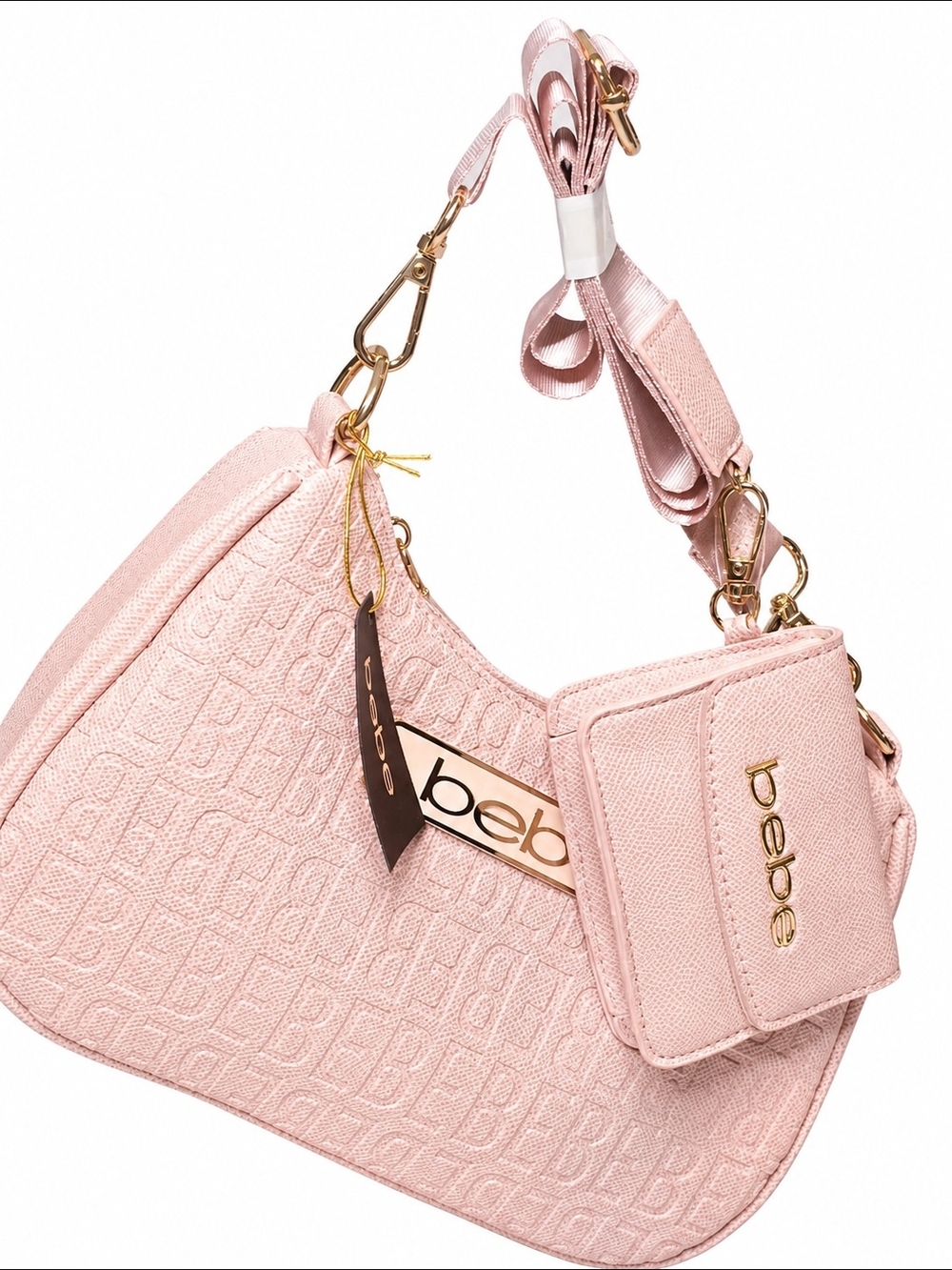 ✨ Brand New Bebe Powder Pink Purse & Wallet Set ✨